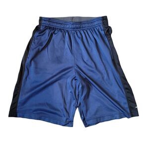 Mens blue athletic shorts